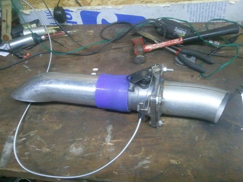 My homemade exhaust cut out